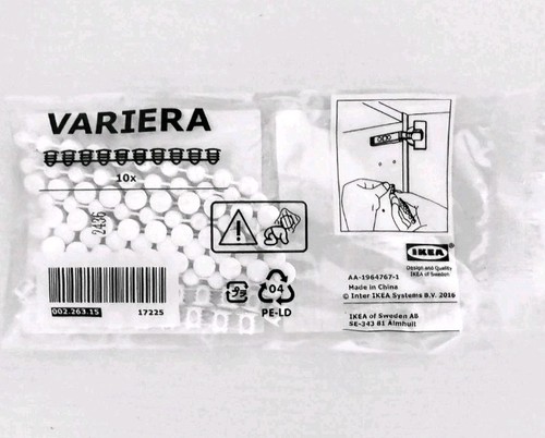 Ikea variera white cover caps - variera,
