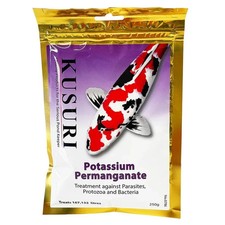 Kusuri Potassium Permanganate Koi Pond Fish Treatment 250g
