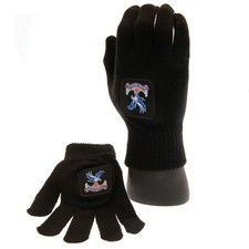 Crystal Palace FC Knitted Gloves Junior (football club souvenirs memorabilia)