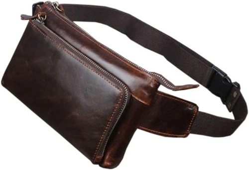 Vintage leather waist - leather,