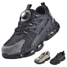 Mens Steel Toe Cap Shoes Safety Trainers Work Boots Womens Lightweight Fashion