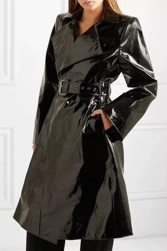 Women shinny rain - rain, coat