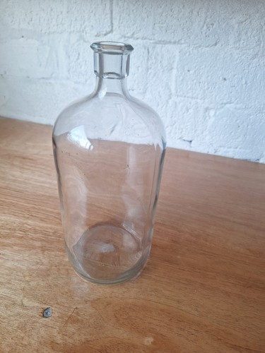 Vintage gallon clear glass - gallon,