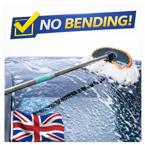Car wash brush mop - wash,