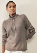 The White Company Funnel Neck