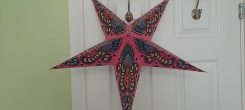 Star shaped lamp - shaped, or