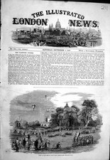 Old 1858 Band Hope Fete Aston Park Birmingham Balloons Entertainment Victorian