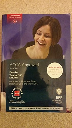 Acca taxation fa2015 study - f6,