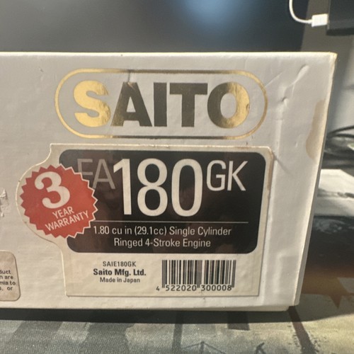 Saito 180gk fa180gk 1cc - saito, 29.1cc