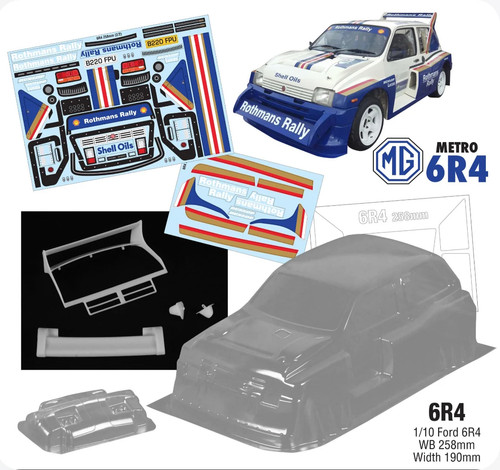 6r4 tt02 10th - 1/10th, rally
