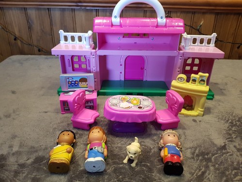 Plastic dolls house - plastic, carry