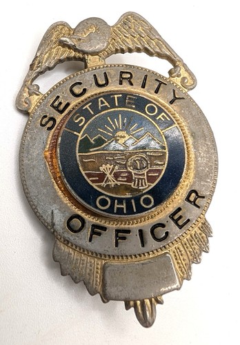 Vintage security officer pin - vintage,