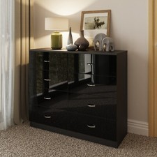 2/3/5/6/8 Drawer Modern Glossy