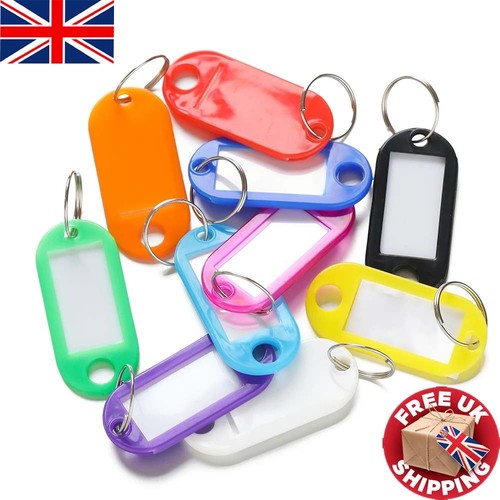 Key tags fobs - key, plastic