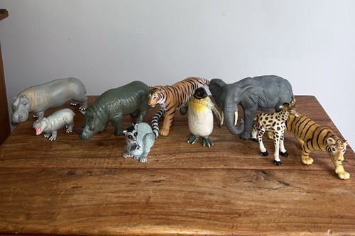 Wild animal toy bundle - bundle, x9