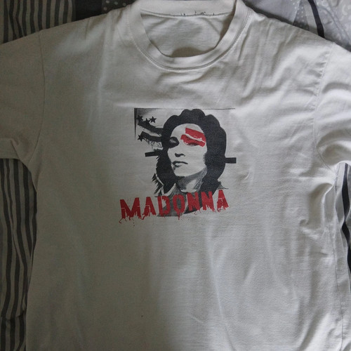 Madonna promo shirt white - madonna, t