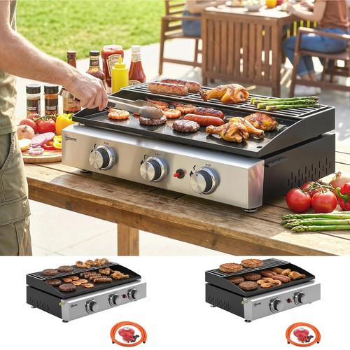 Burner grill griddle - 2/3,