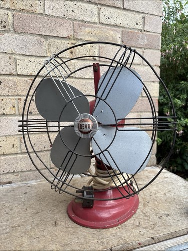 Vintage revo desk fan - desk, working