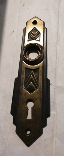 Small art deco brass door - art,
