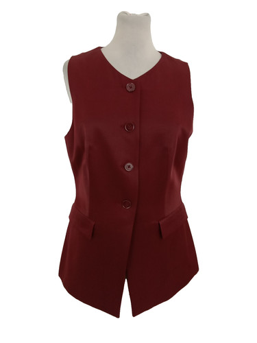 Women waistcoat wine - m&s,
