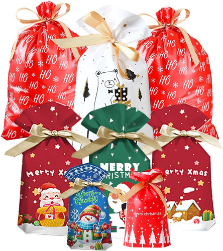 Christmas drawstring gift - drawstring,