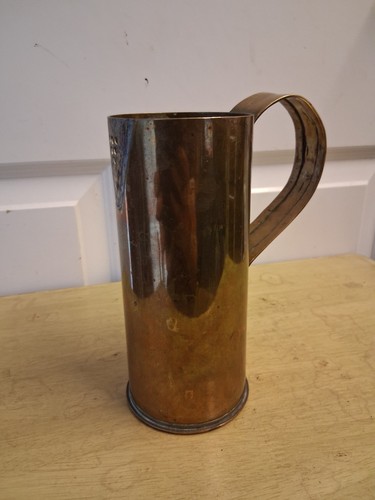 Brass trench art shell - shell, case