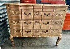 Gold Vintage Chest Of Drawers 