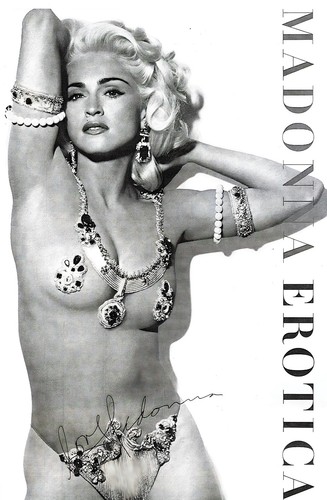 Madonna signed erotica - madonna, 'erotica'