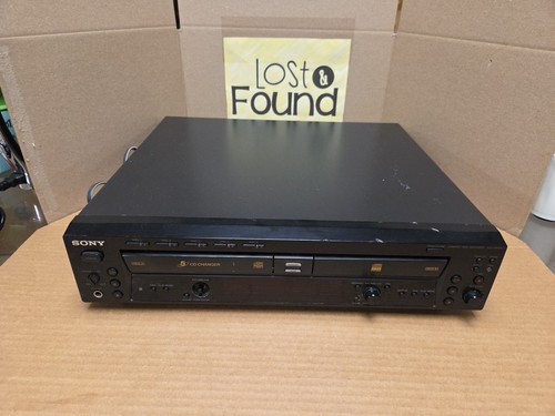 Sony rcd w500c disc cd - sony, 5-disc