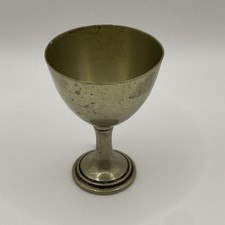 Small Vintage Metal Goblet