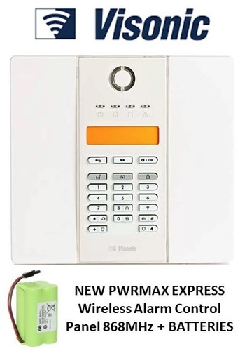 New visonic pwrmax express - visonic, e