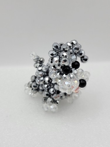 Beaded handmade dog key chain - handmade,
