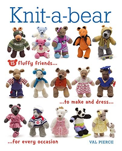 Knit bear val - knit-a-bear, book