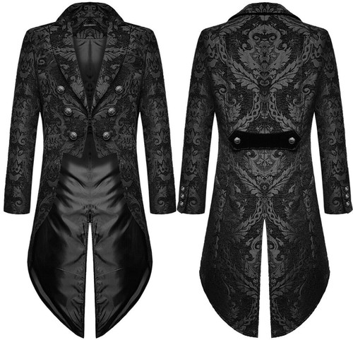 Mens gothic tuxedo blazer - gothic,