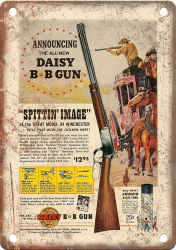 Daisy gun vintage comic - bb,