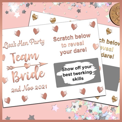 Personalised team bride - *, x