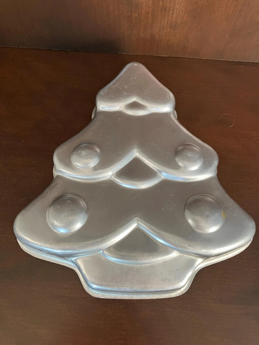 Vtg christmas tree - vtg, pan