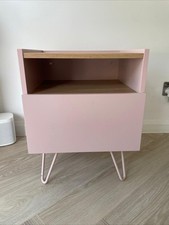 Modern Pink Bedside Table with
