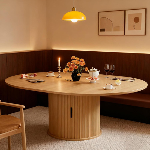 Extendable round dining - extendable,