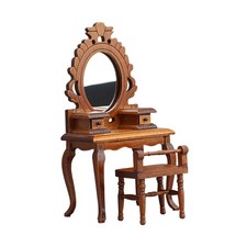 Mini vanity set dollhouse - set,