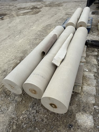 New sawn yorkstone columns - ***new,