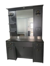 barber stasion mirror units