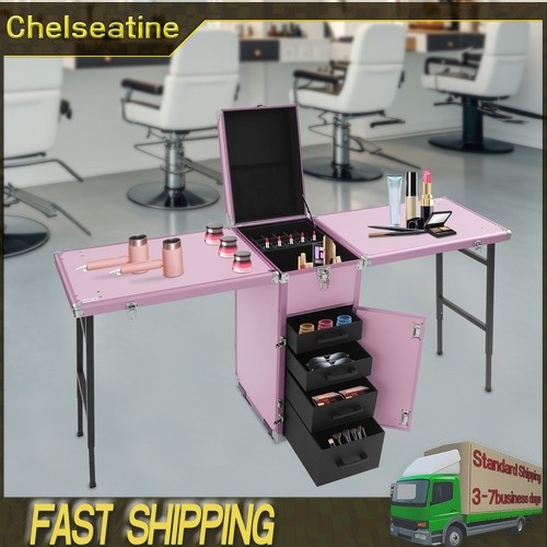Portable nail table desk - portable,