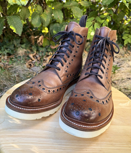 Grenson fred brogue boots - grenson,