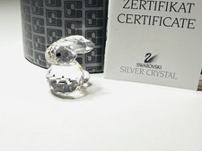 RARE SWAROVSKI CRYSTAL RABBIT FLAT EARS OLD