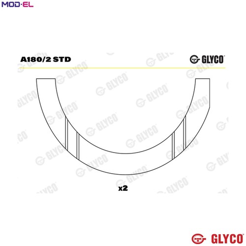 Thrust washer crankshaft - thrust,