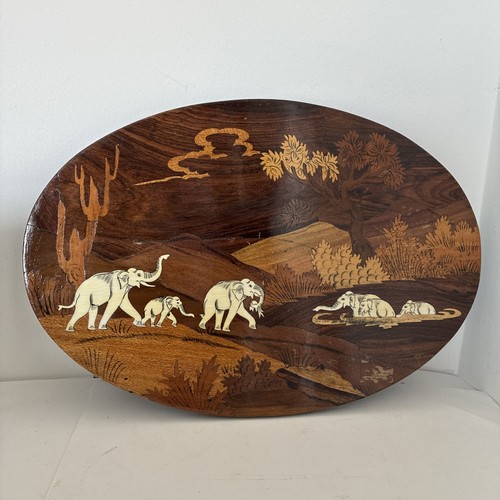 Vintage indian marquetry - vintage,