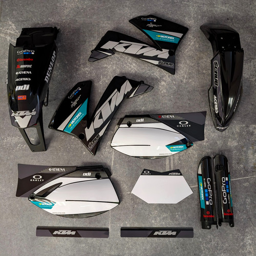 Plastics graphics ktm lc4 - plastics,