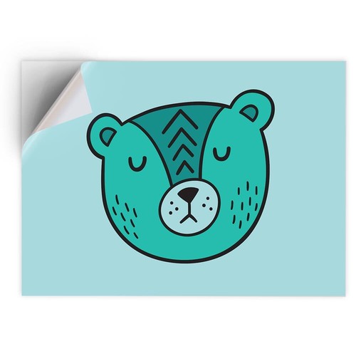 Vinyl sticker wild - sticker, bear