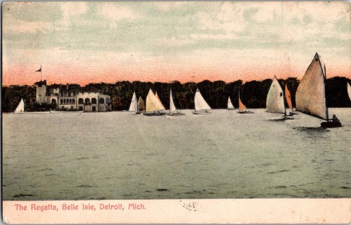 Vintage postcard the - the, regatta